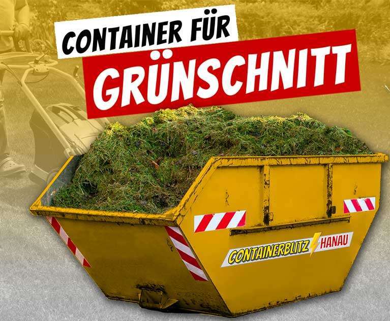 Container für Grünschnitt