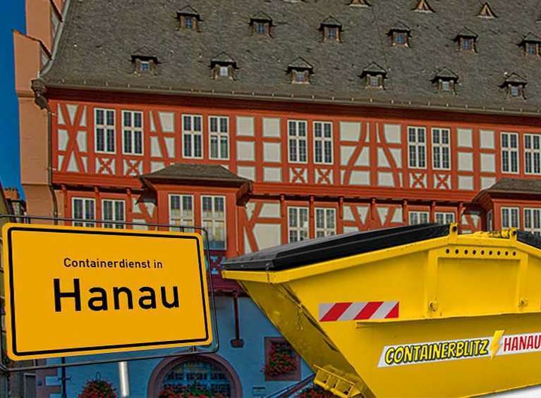 Containerdienst in Hanau - Containerblitz Hanau