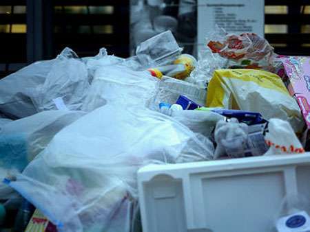 Verpackungsmüll entsorgen