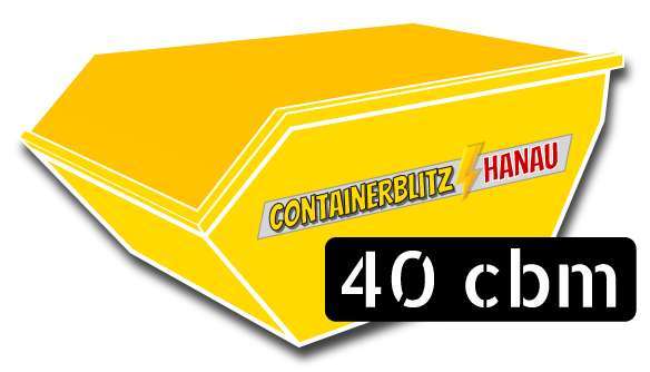Containergröße 40 cbm | ARM Containerdienst
